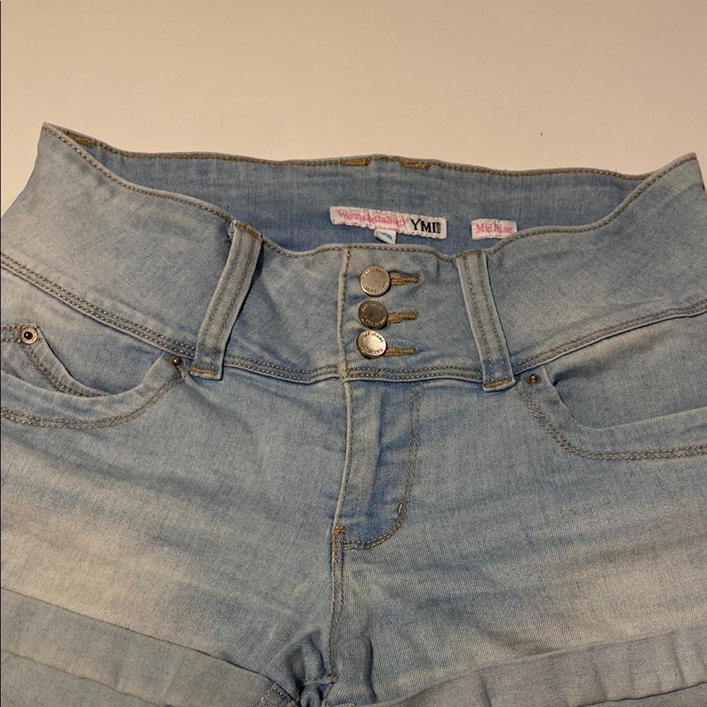 YMI Light Blue Mid Rise Jeans